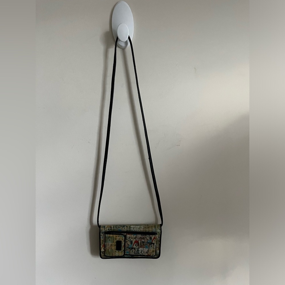 Relic crossbody shoulder wallet purse ~ holographic design ~ go team! - Picture 4 of 15